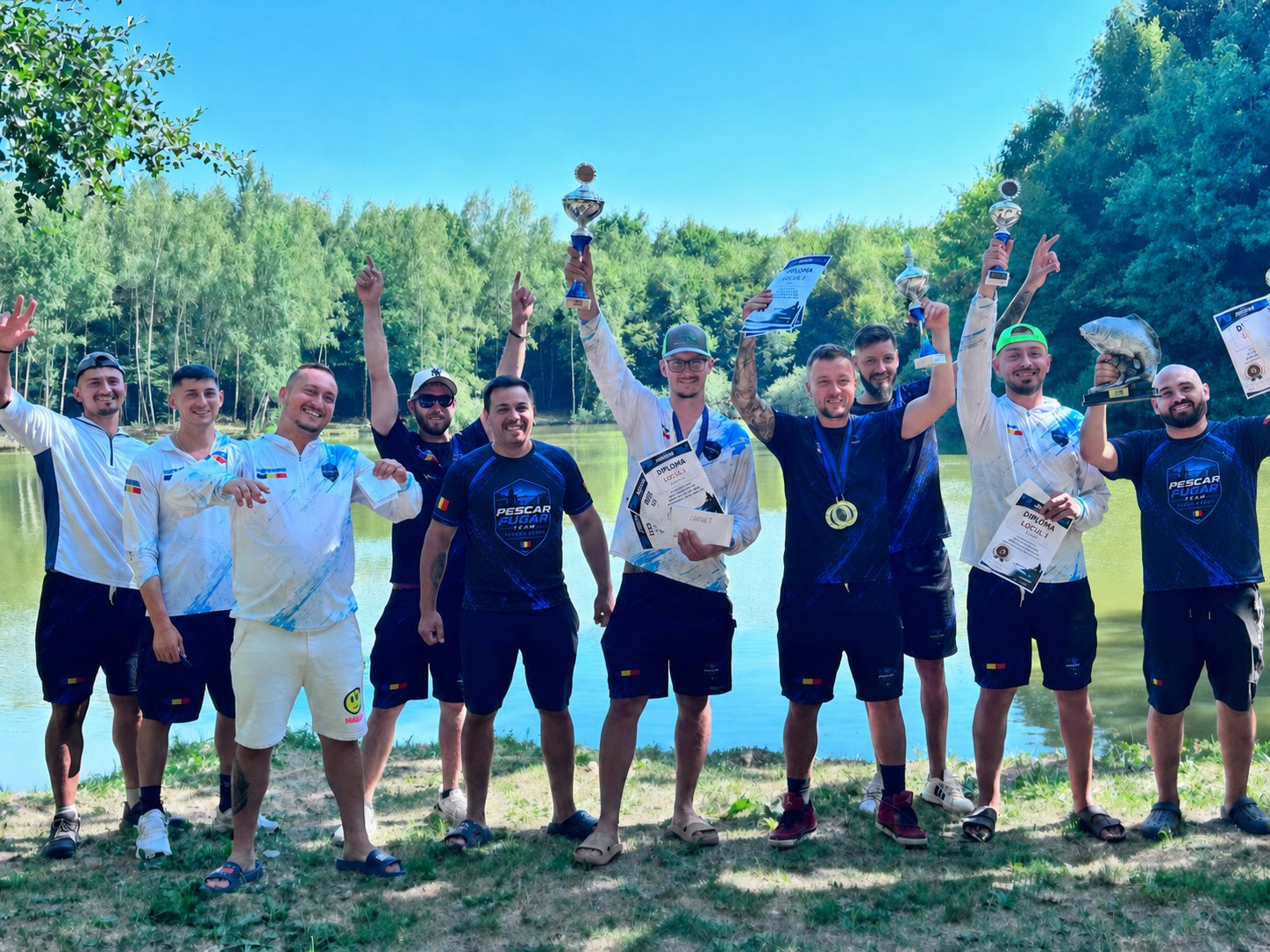 Echipa Pescar Fugar Team la prima ediție a Cupei Pescar Fugar